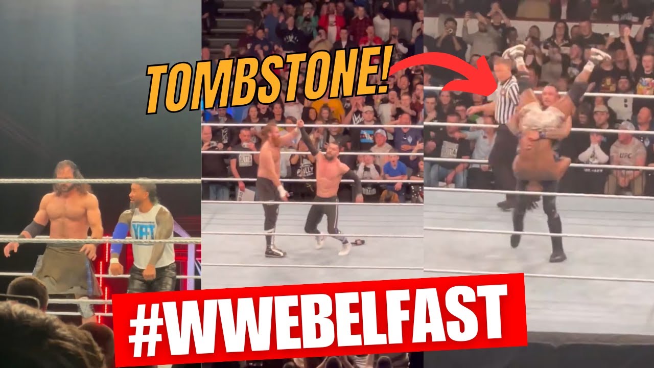 WWE Belfast Live Event: Best Moments!