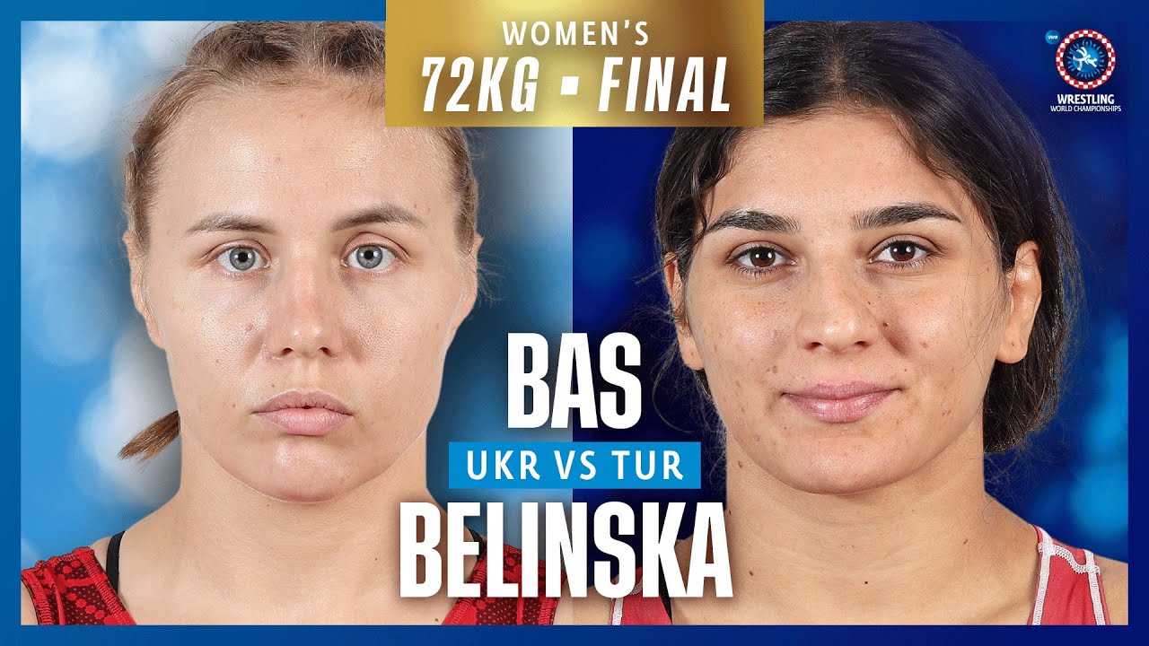 Alla BELINSKA (UKR) vs. Nesrin BAS (TUR) | WORLD WRESTLING CHAMPIONSHIPS 2025 | Gold Medal | WW 72Kg background