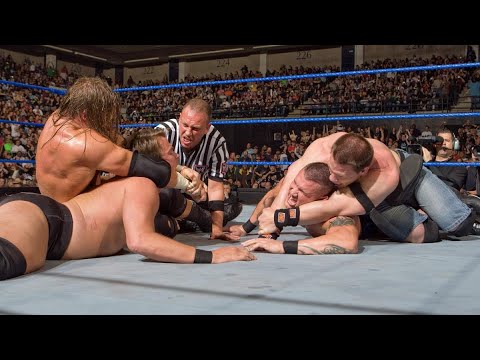 Triple H vs Randy Orton vs John Cena vs JBL Backlash 2008 Highlights
