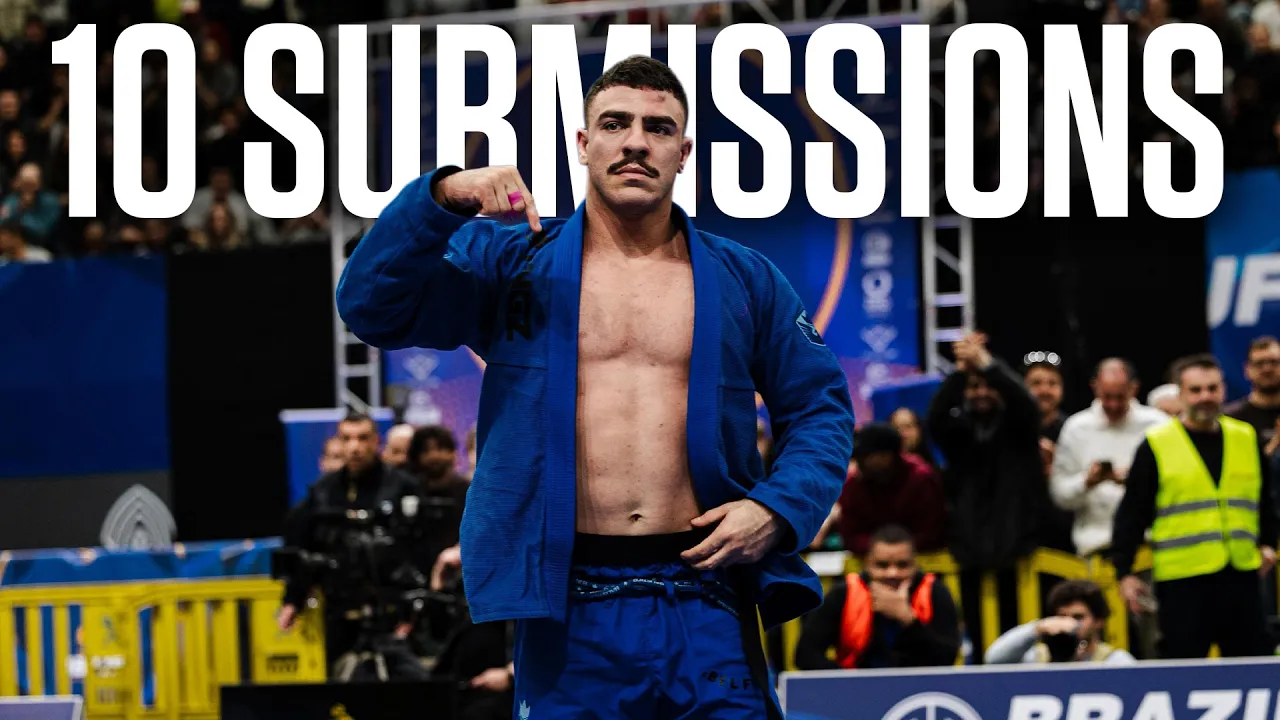 10 Black Belt Submissions From The Final Day Of IBJJF Euros