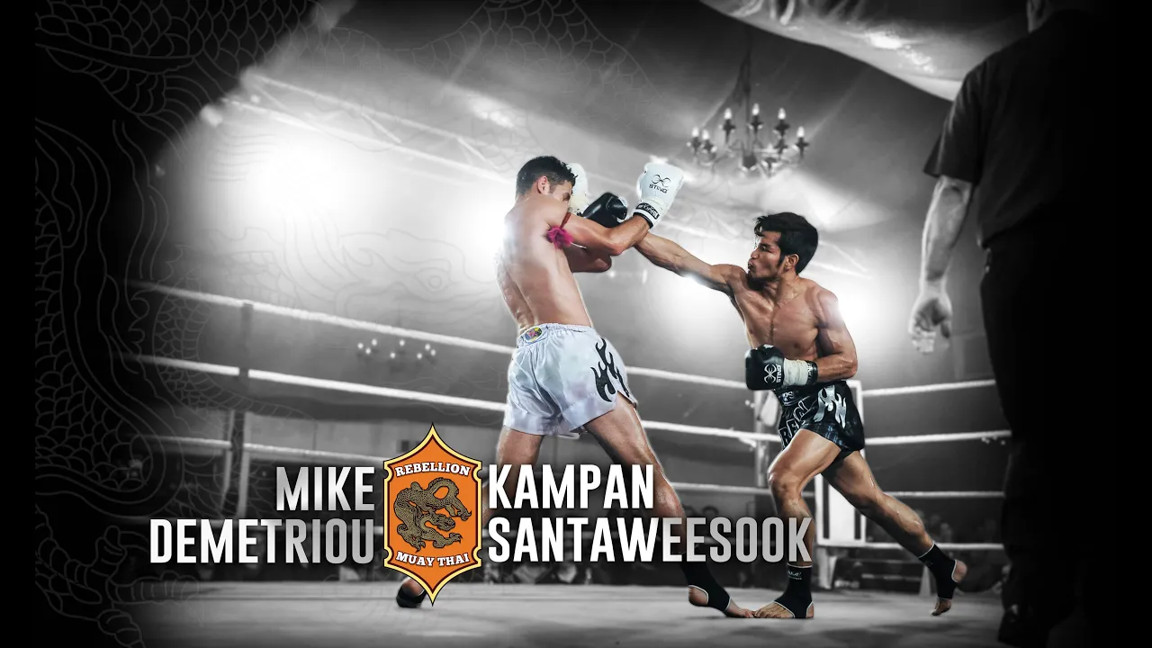 FULL FIGHT | Rebellion Muaythai 4: Kampan Santaweesook vs Mike Demetriou