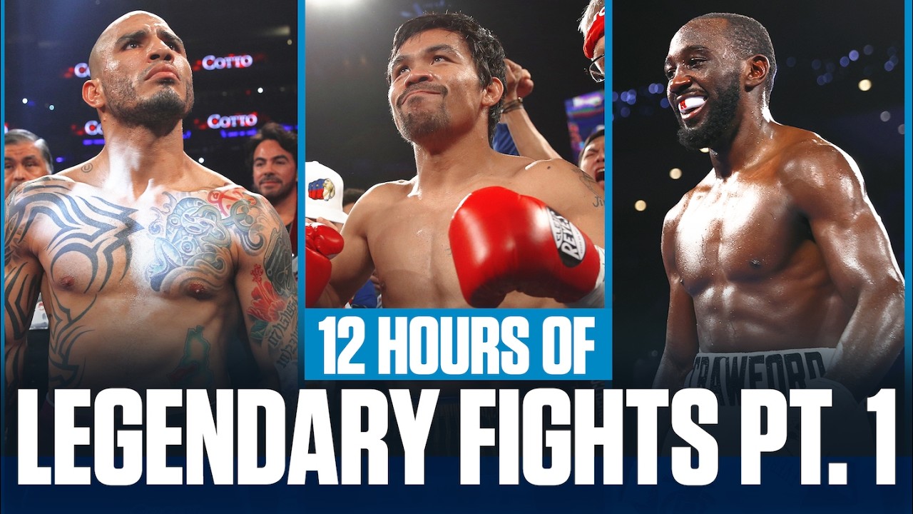 12 Hours of Legendary Fights | Ali, Pacquiao, Fury, Leonard & More