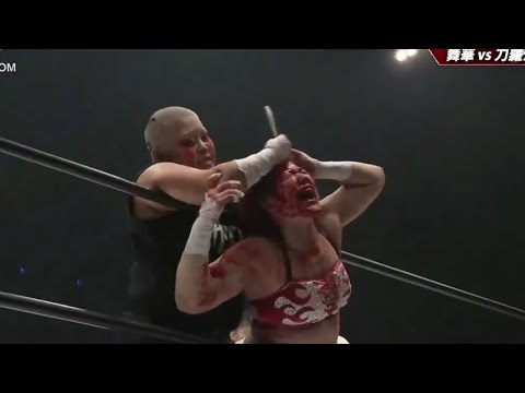 Brutal Japanese Women's ProWrestling #maika #stardomwrestling #womenwrestling
