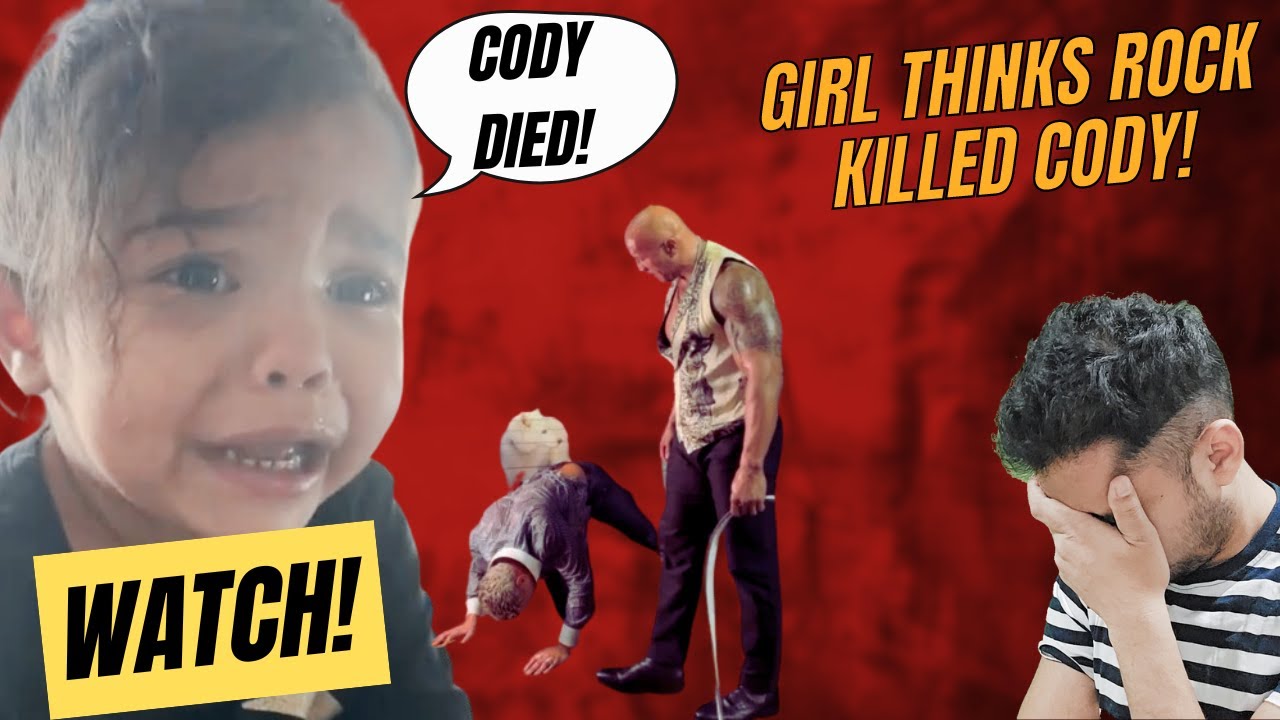 Little girl thinks Rock KILLED Cody!😭