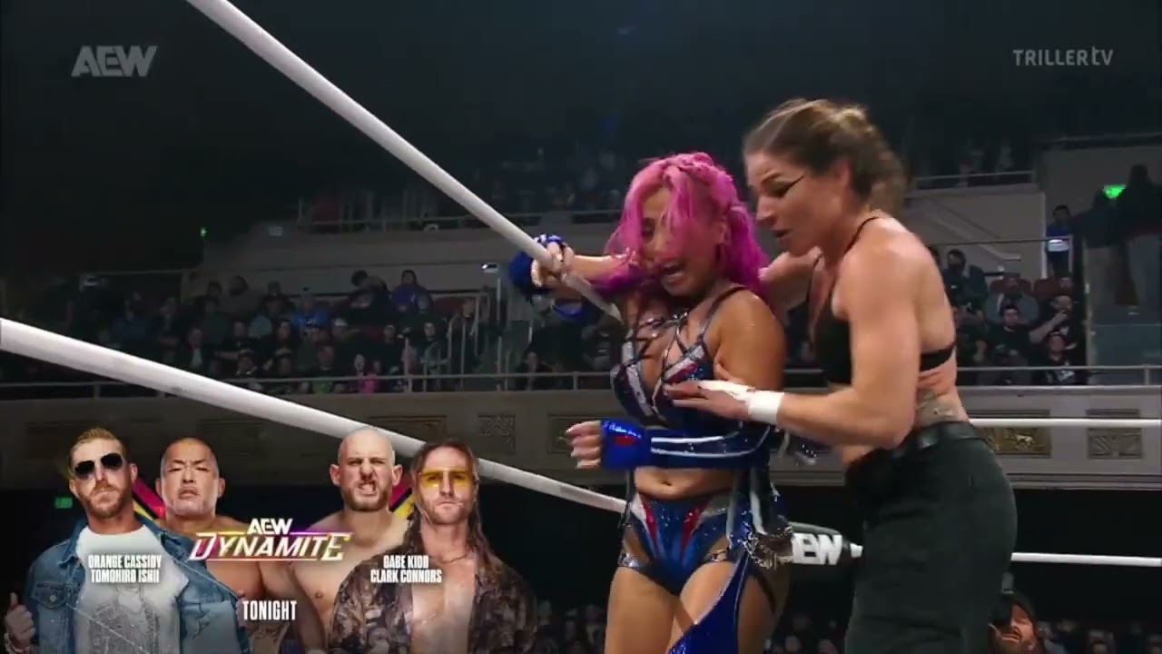 Willow Nightingale vs Megan Bayne vs Marina Shafir vs Mina Shirakawa for the TBS Championship