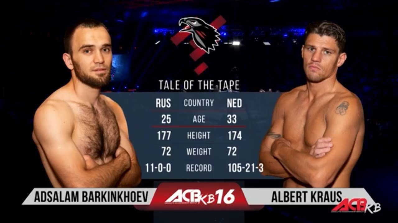 Адсалам Баркинхоев vs. Альберт Краус | Adsalam Barkinkhoev vs. Albert Kraus | ACB KB 16