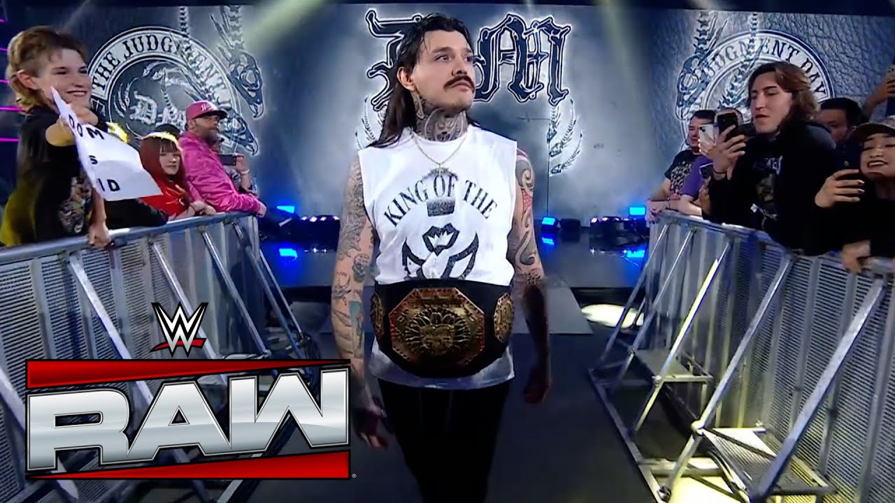 Dominik Mysterio Entrance: WWE Raw, November 24, 2025