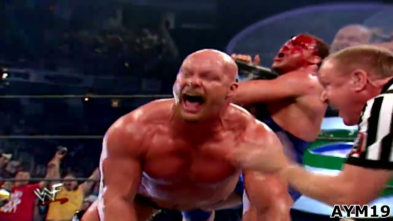 "Stone Cold" Steve Austin vs Kurt Angle SummerSlam 2001 Highlights