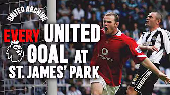 EVERY United Premier League Goal At St. James' Park! ⚽️🙌