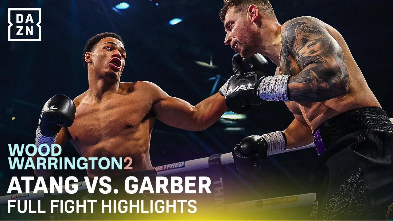 Leo Atang vs. Dan Garber | Full Fight Highlights | Round 1 KO to match Moses Itauma