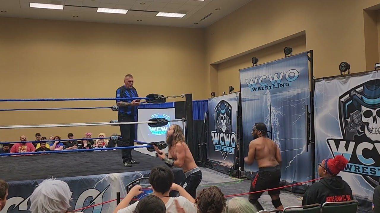 Jared Kripke vs Taejon Kage - WCWO PopCon 4/27/24 background