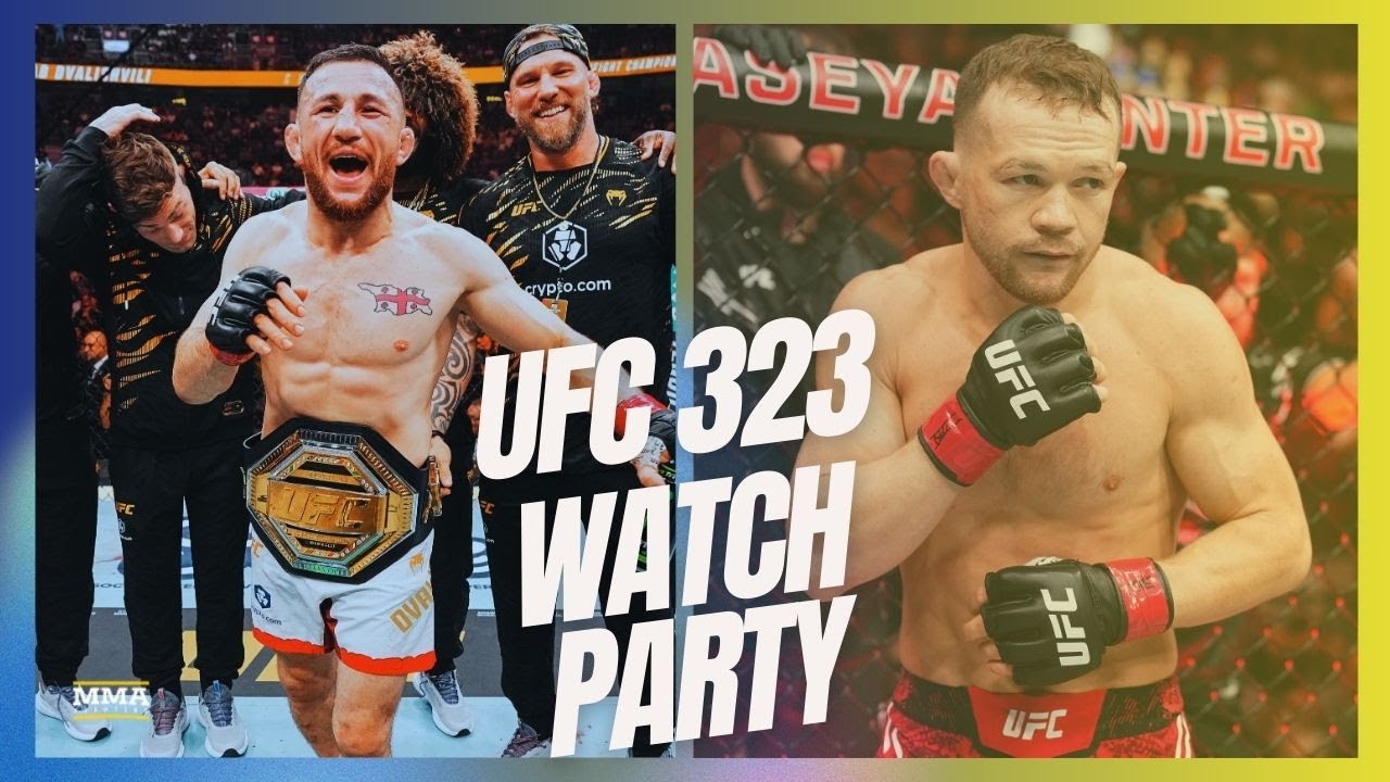 UFC 323 LIVE STREAM: Dvalishvili vs. Yan 2 Watch Party & Results | Pantoja vs. Van | MMA Fighting