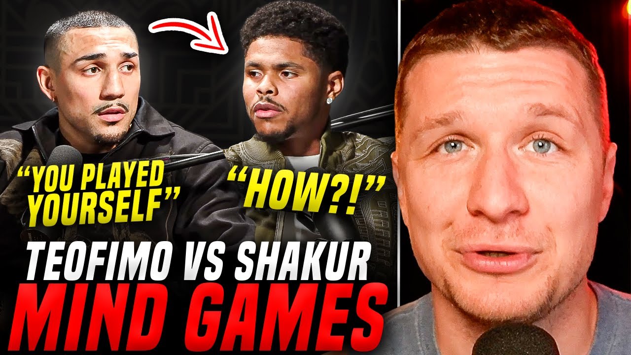 TEOFIMO LOPEZ VS SHAKUR STEVENSON FACE OFF REACTION! | W.A.D.E Concept X The Ring