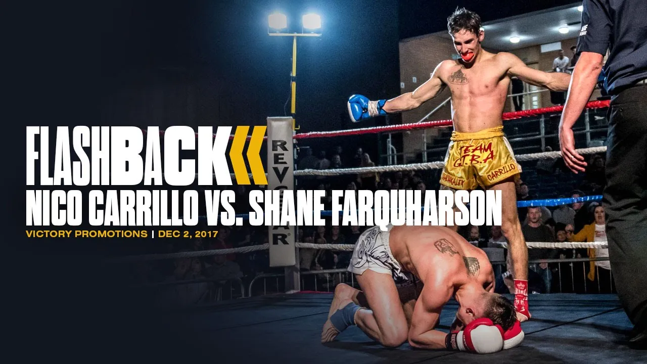 LIVER SHOT KNOCKOUT! π€’ Nico Carrillo vs Shane Farquharson | Muay Thai Classic background
