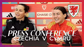 Rhian Wilkinson & Angharad James | Press Conference 🎙️| 🇨🇿 Czechia v Cymru 🏴󠁧󠁢󠁷󠁬󠁳󠁿