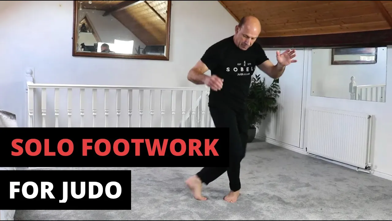 Solo footwork training for Judo (Tandoku Renshu/Shadow Uchi Komi) background