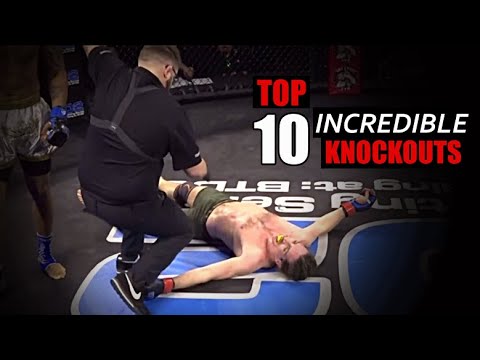 TOP 10 Most Incredible STRIKING Knockouts in MMA