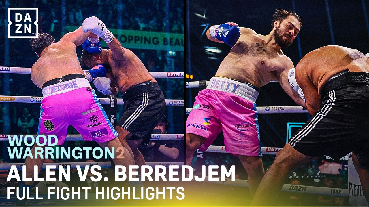 Dave Allen vs. Karim Berredjem | Full Fight Highlights | BRUTAL round 1 KO