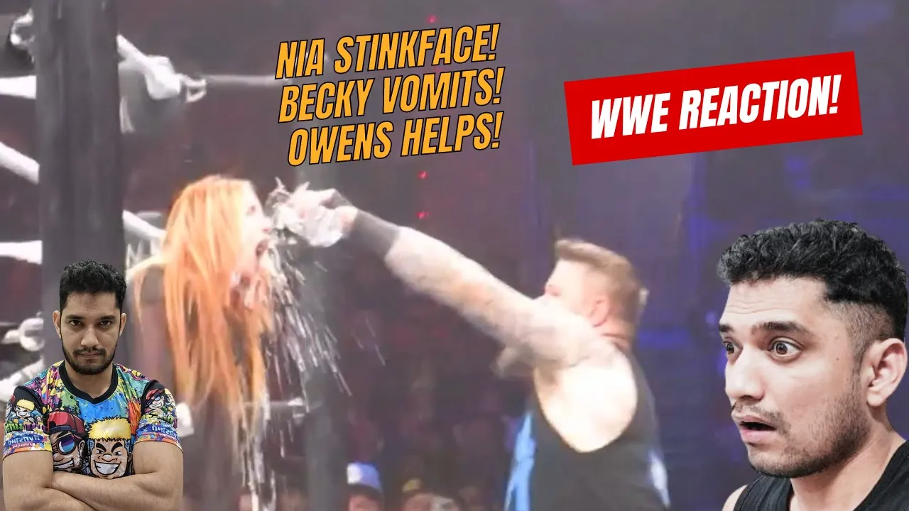 Becky almost vomits! REACTION🤢