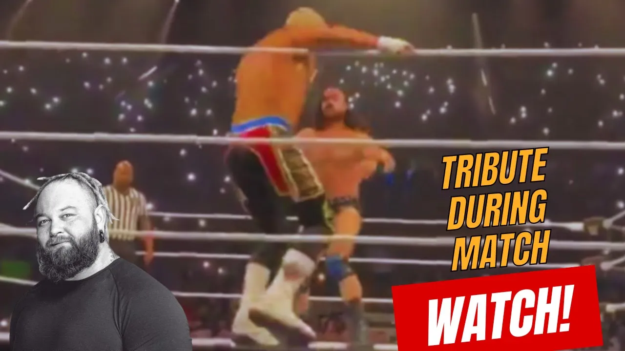 ❤️WWE fans remember Bray Wyatt DURING match!