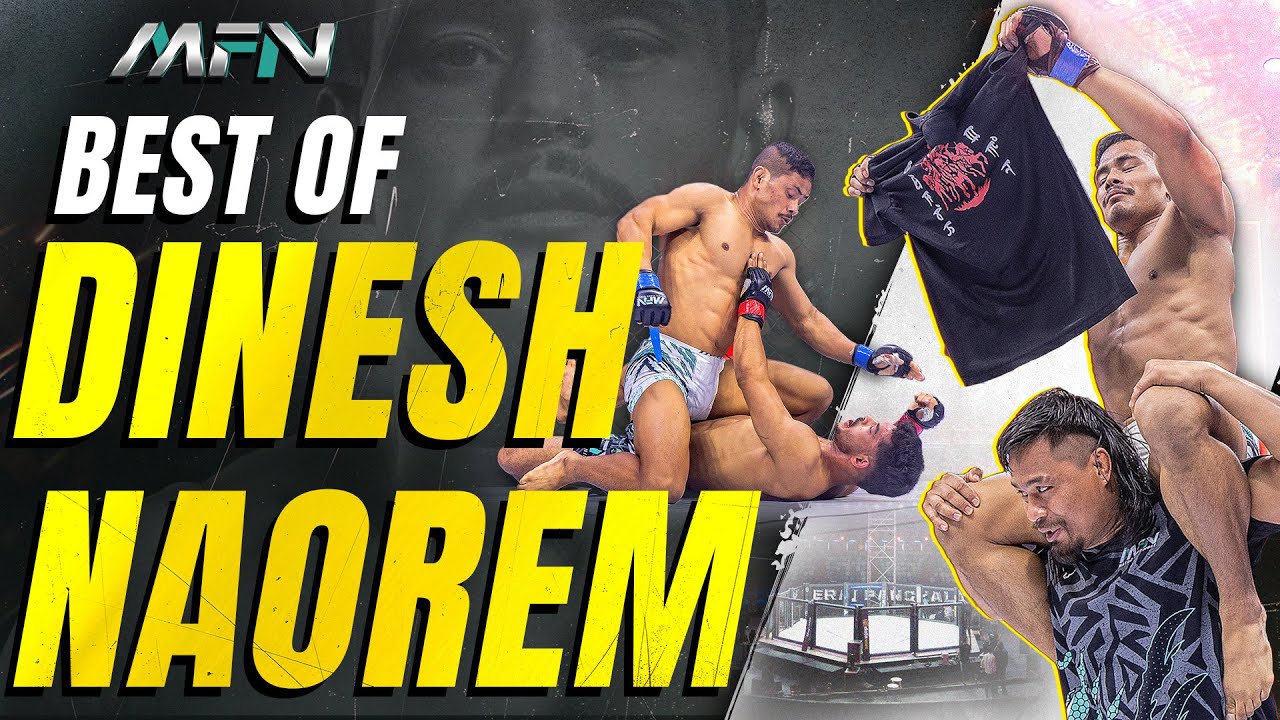 MFN | Dinesh Naorem: Best Moments! Brutal Knockouts, Wild Finishes & Big Comebacks 💥 background