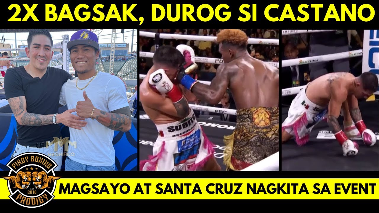 BREAKING: Castano DUROG kay Charlo, New Undisputed! | Magsayo at Santa Cruz nagkita, gusto MAGTAPAT