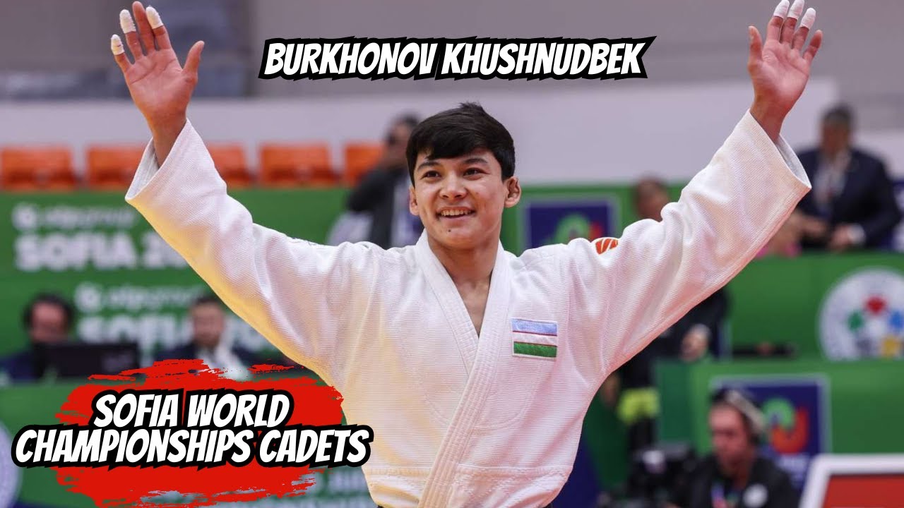 🔴Khushnudbek BURKHONOV | Gold Medalist -55KG | World Championships Cadets 2025 background