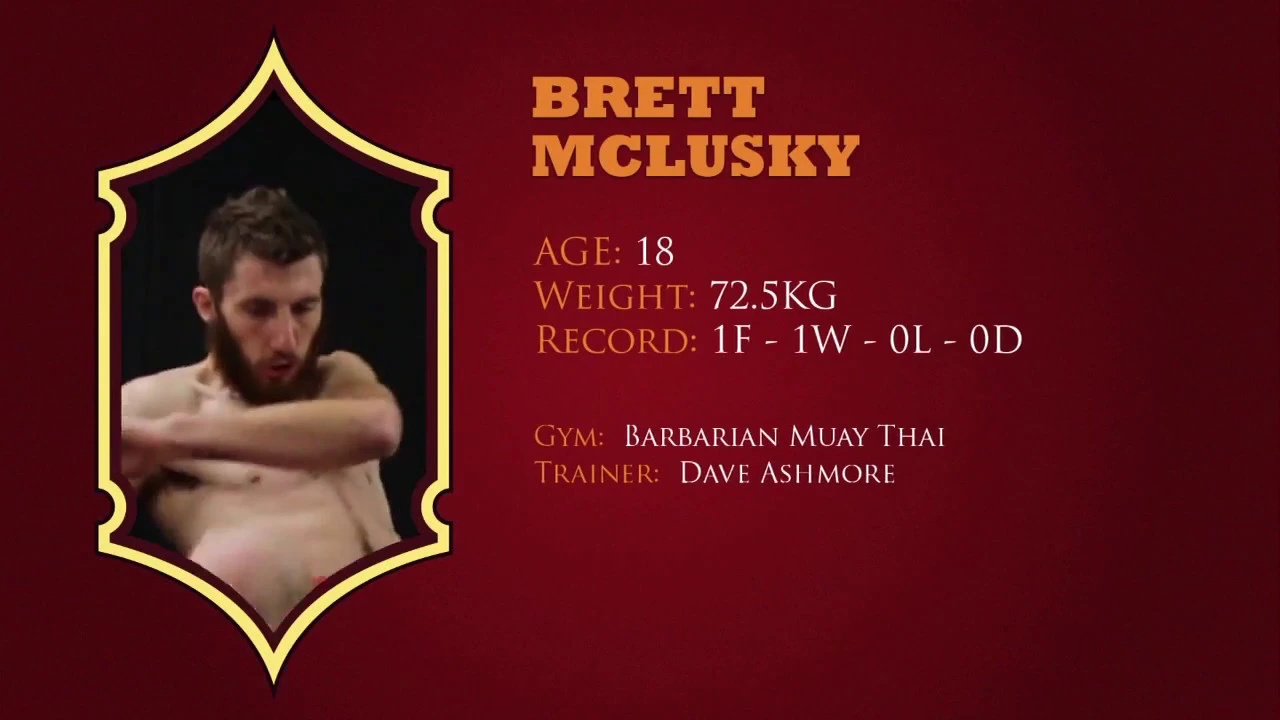 FULL FIGHT/ Road to Rebellion 2: Brett Mclusky vs Ben Fischer background