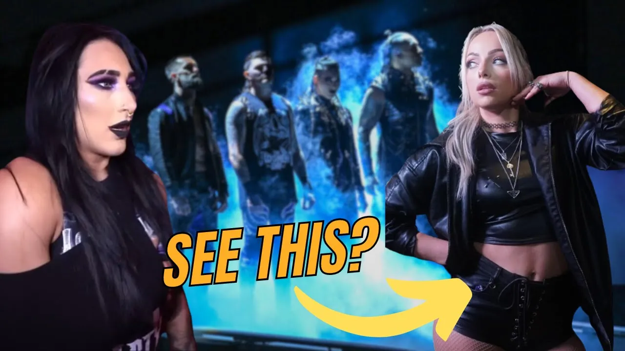 PROOF LIV Morgan 100% joining Judgment Day! backdrop