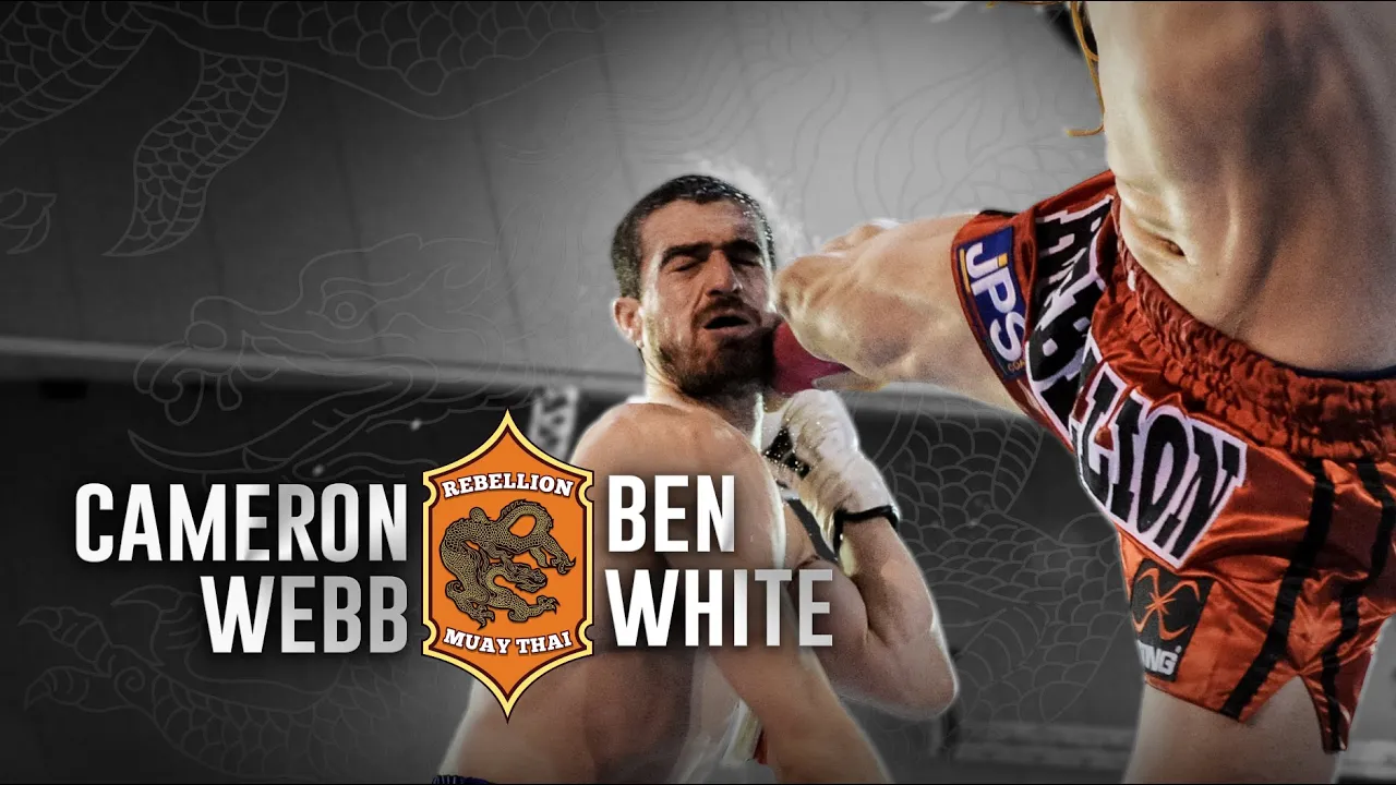 FULL FIGHT | Rebellion Muaythai 7: Cameron Webb vs Ben White background