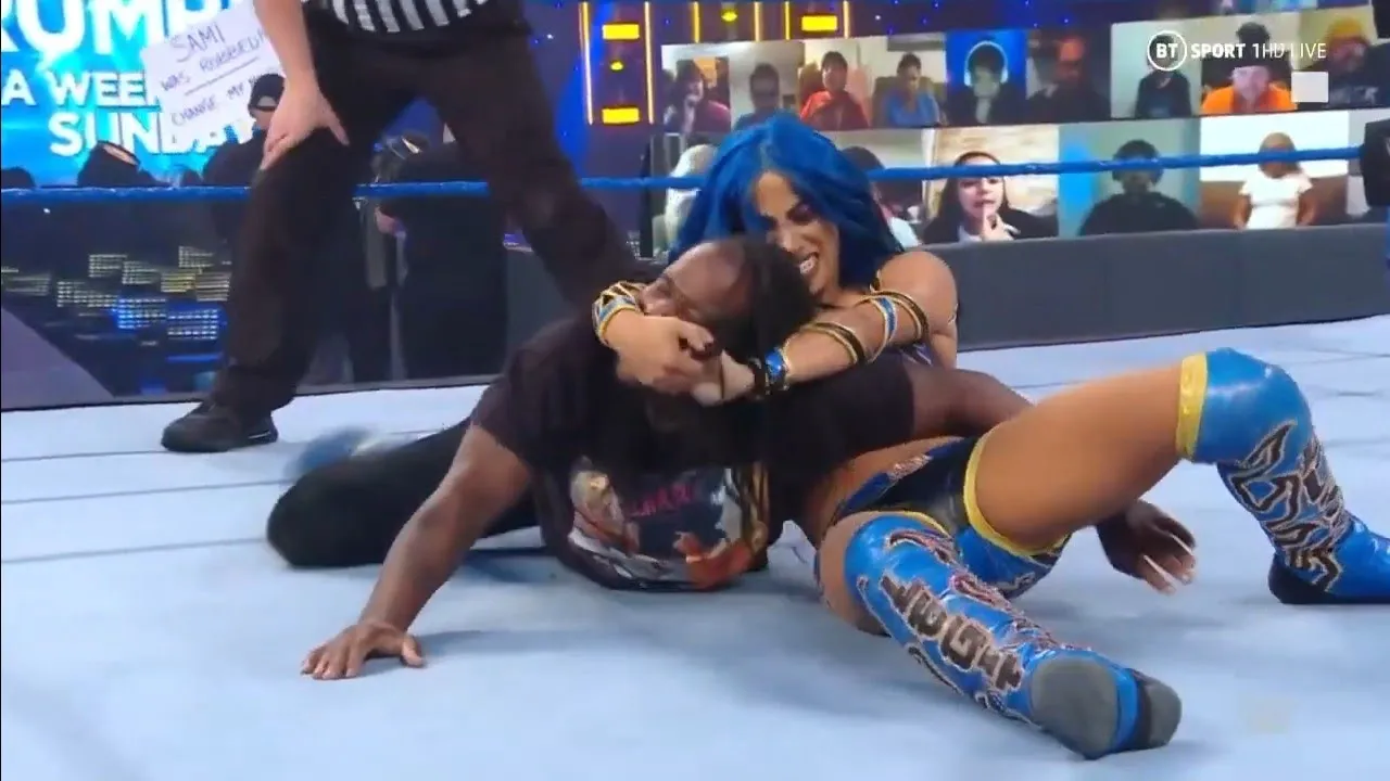 Sasha Banks vs Reginal