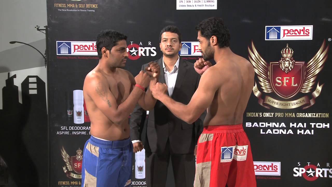 MMA in India: Super Fight League - 17 Weigh-In