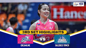 CREAMLINE vs. GALERIES TOWER | SET 3 HIGHLIGHTS | 2026 PVL ALL-FILIPINO CONFERENCE | MAR. 3, 2026