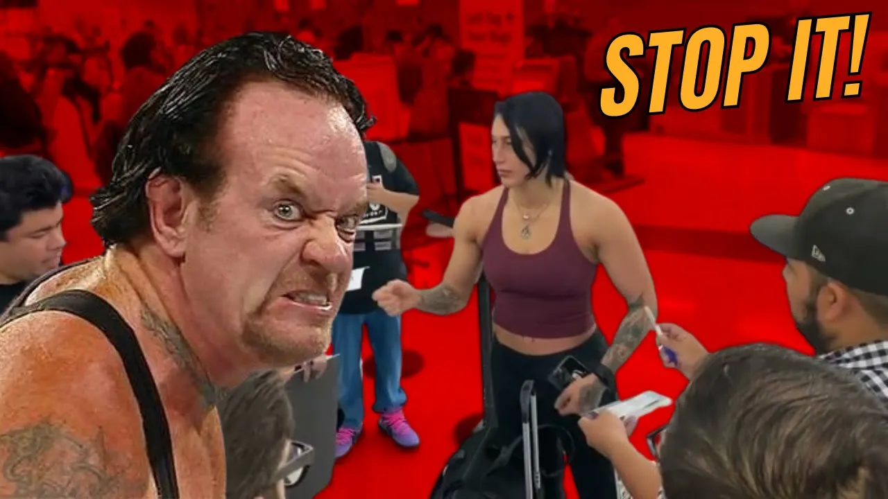 Undertaker WARNS WWE fans after Rhea Ripley incident🤬