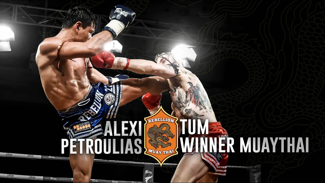 FULL FIGHT | Rebellion Muaythai 22: Alexi Petroulias vs Tum Winnermuaythai background