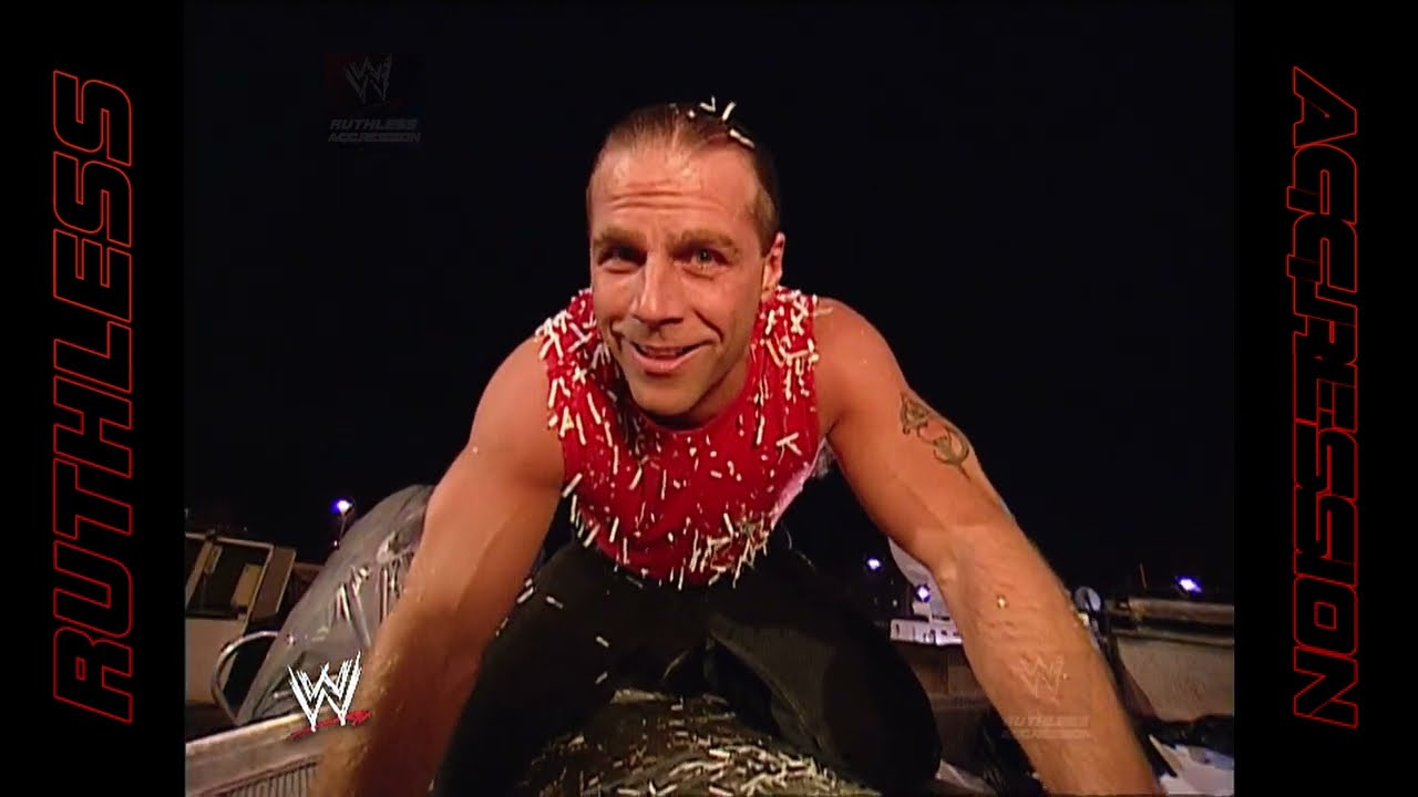 Triple H and Shawn Michaels parking lot brawl | WWE RAW (2002)