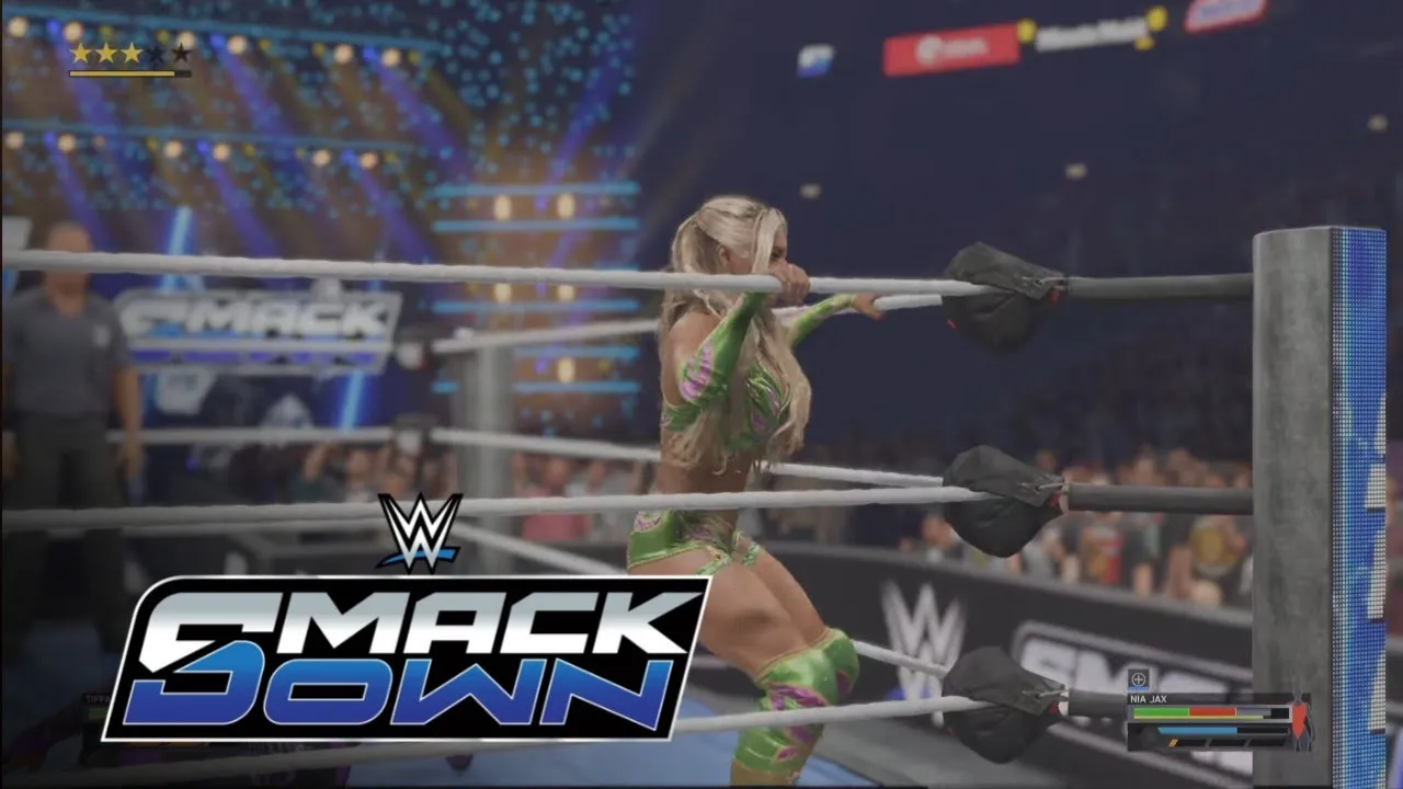 WWE 2K25 Tiffany Stratton vs Nia Jax