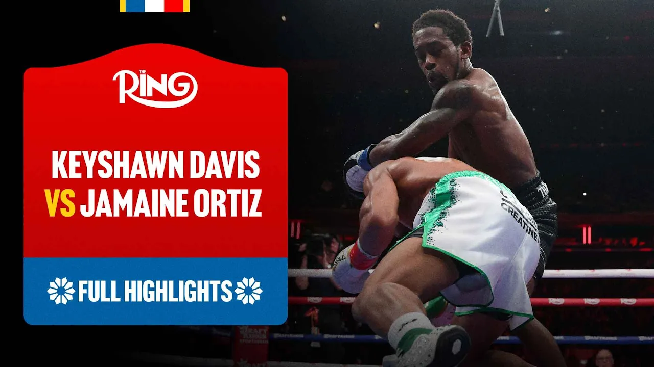LAST ROUND KO! Keyshawn Davis vs Jamaine Ortiz | FIGHT HIGHLIGHTS