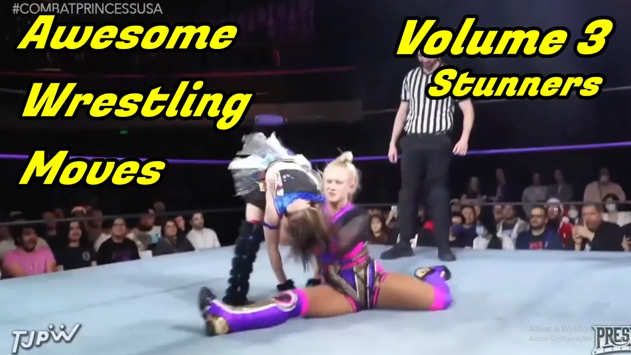 Awesome Wrestling Moves vol. 3 - Stunners background