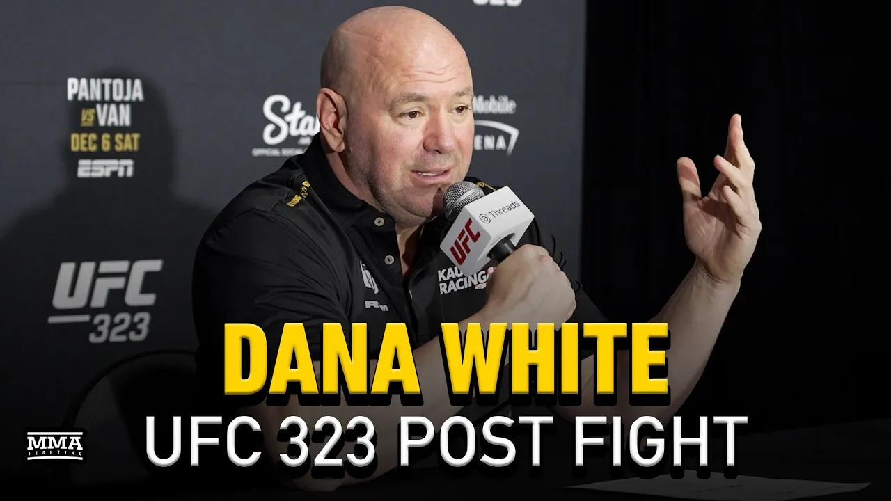 Dana White Reacts To UFC 323, Responds To Aspinall And Tsarukyan, Shoots Down Rousey Rumors