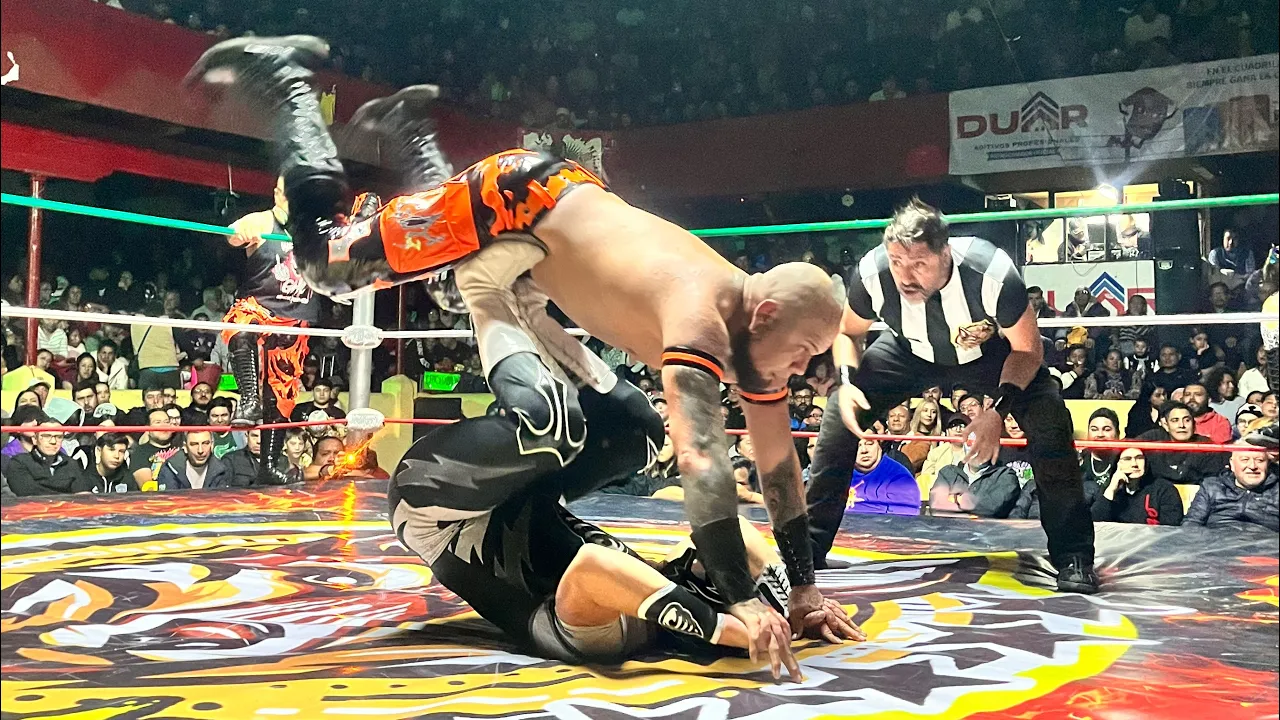 Miedo Extremo y Cíclope Vs Tornado y Ángel de los Niños Vs Súper Brazo Jr y Mosquetero del Diablo