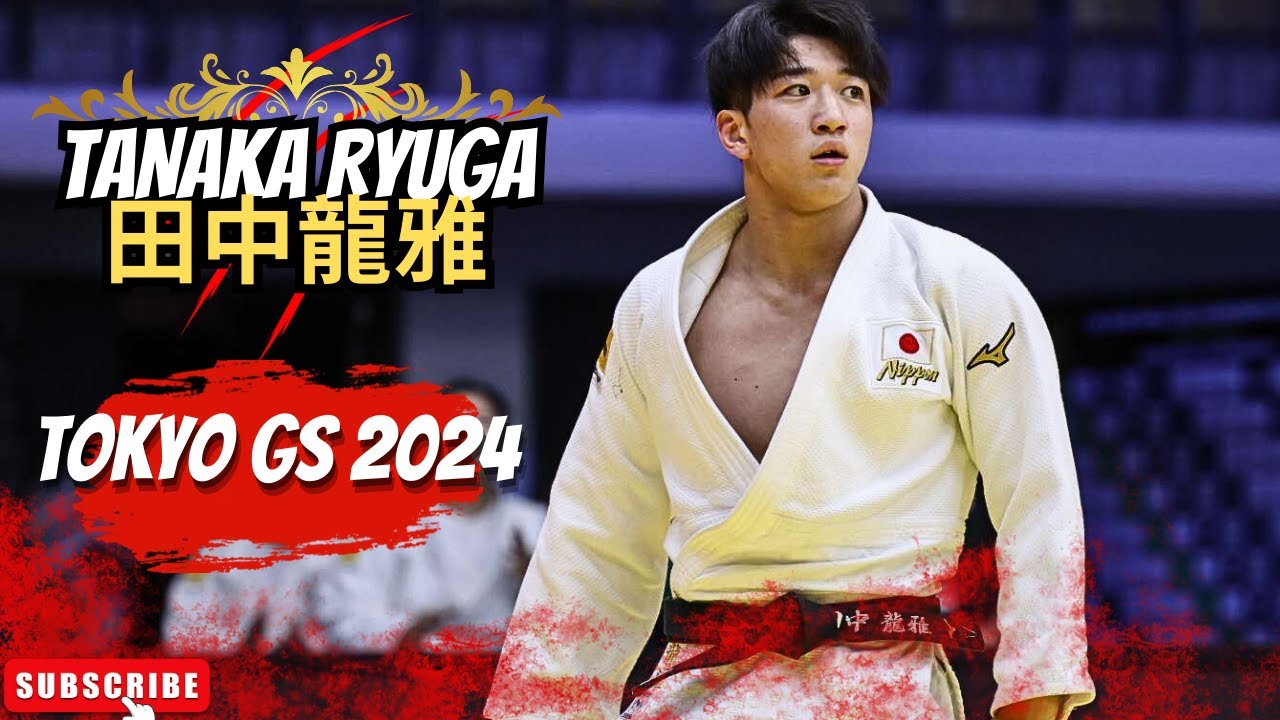 Ryuga TANAKA【田中龍雅】 I Gold Medalist -73KG I Tokyo Grand Slam 2024 background
