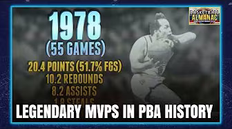 Legendary MVPs in PBA History | BASKETBALL ALMANAC SEASON 2 | FULL EPISODE 1