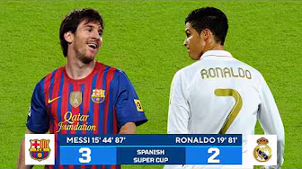 How Prime Lionel Messi Stunned Cristiano Ronaldo In This Match