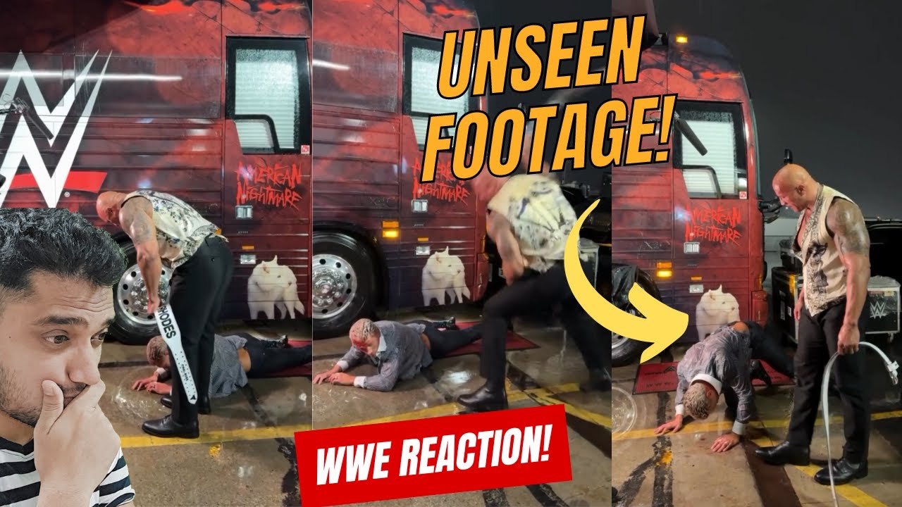 Unseen WWE Footage: Rock's BRUTAL attack on Cody😡