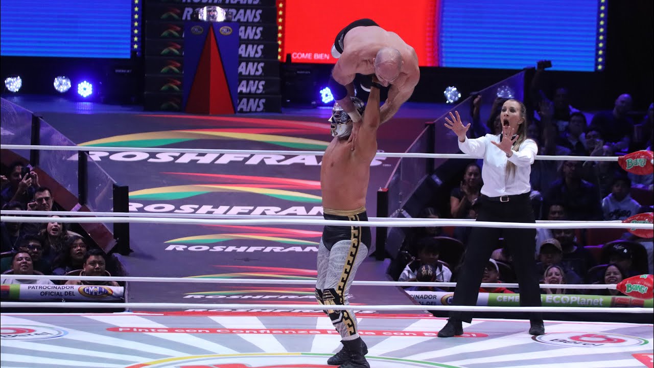 Luchon en el CMLL: Xelhua Vs Claudio Castagnoli