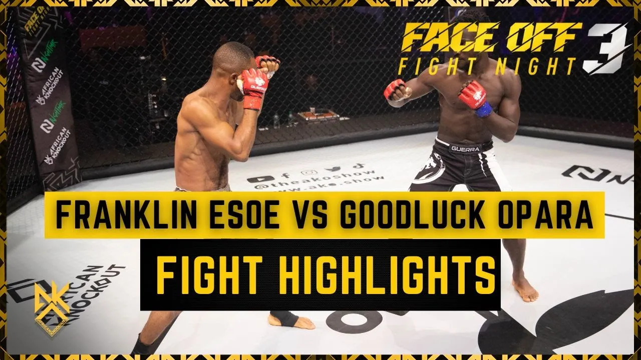 FOFN3: Franklin Esoe vs Goodluck Opara | Fight Highlight background