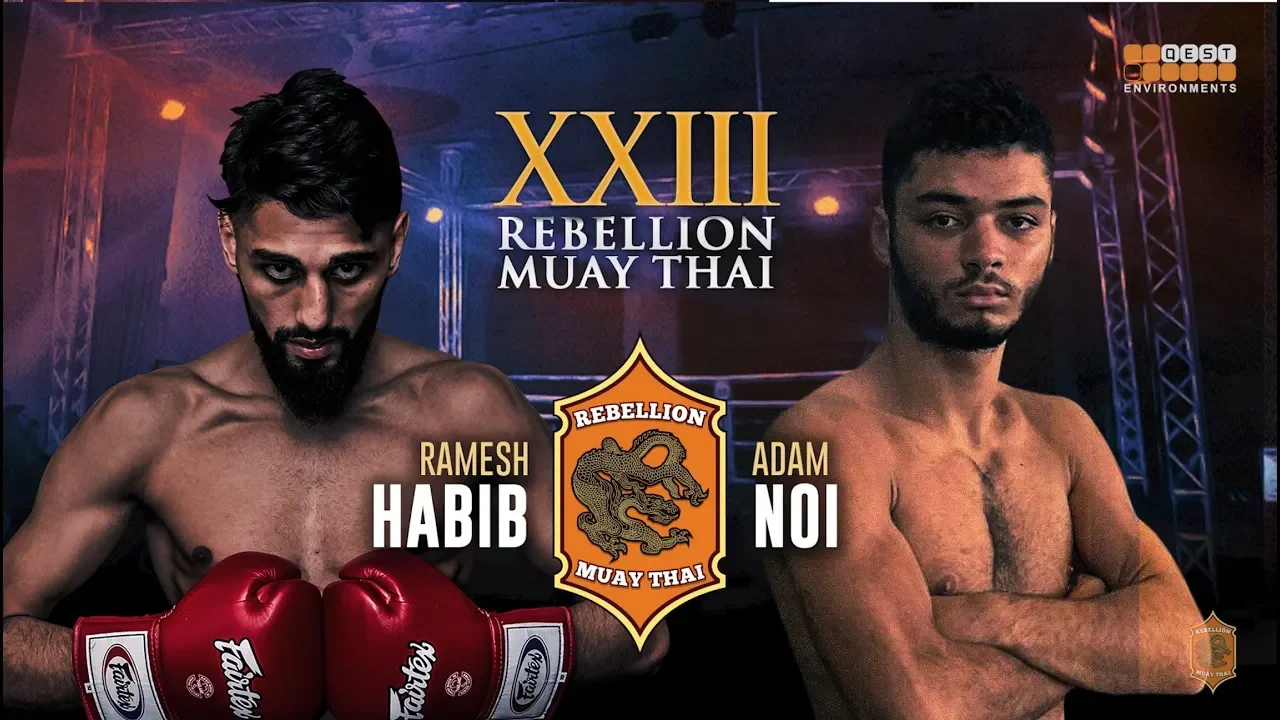 Ramesh Habib vs Adam Noi | Rebellion Muaythai 23