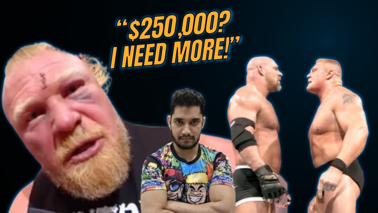 Brock Lesnar ANGRY about WWE's $250,000 salary