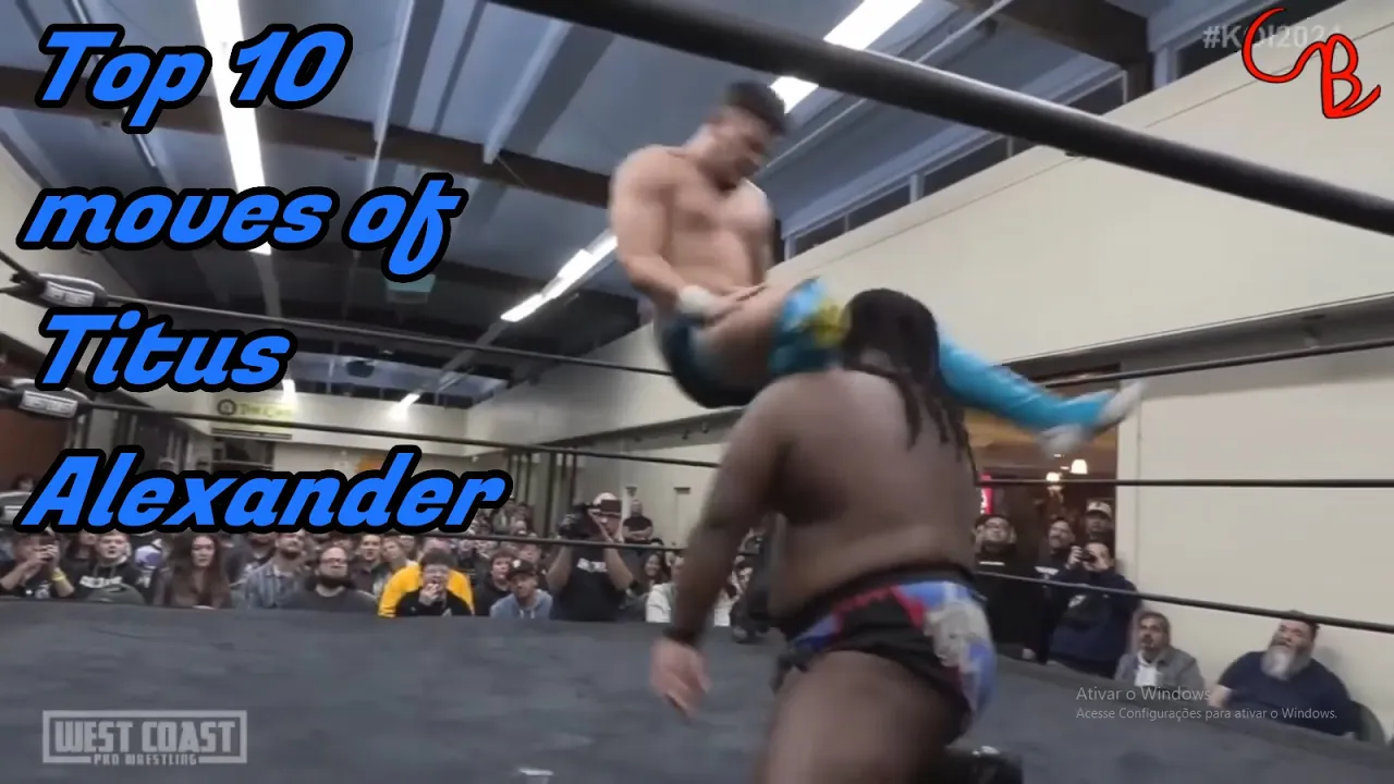 Top 10 Moves of Titus Alexander background